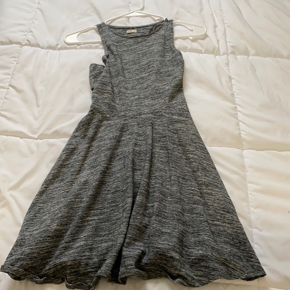 grey hollister dress